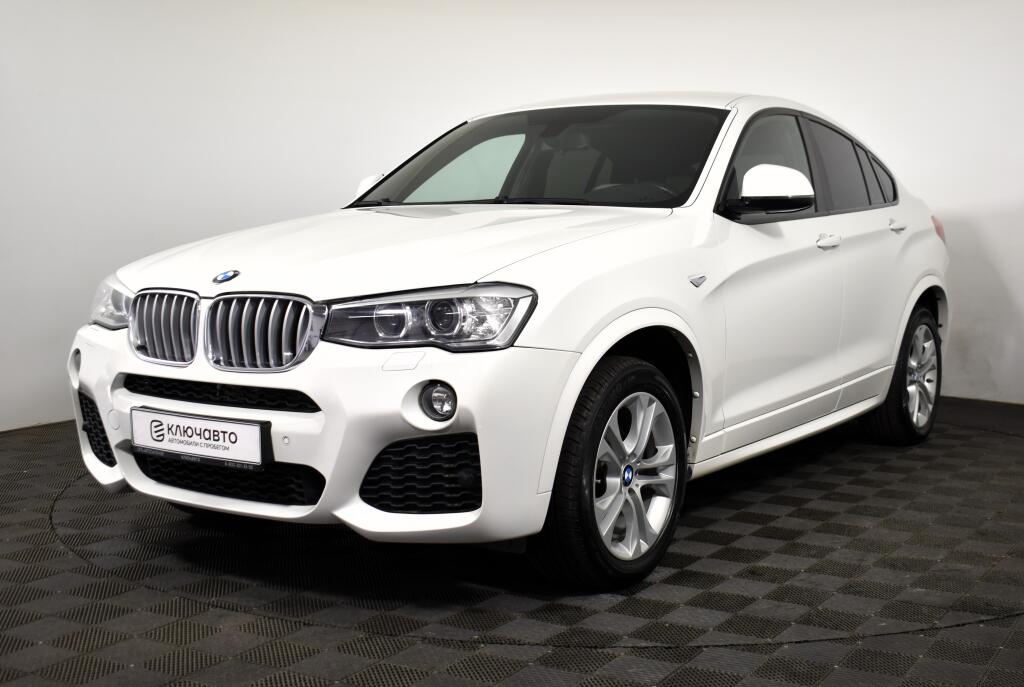 Белый BMW X4 2014 года с пробегом