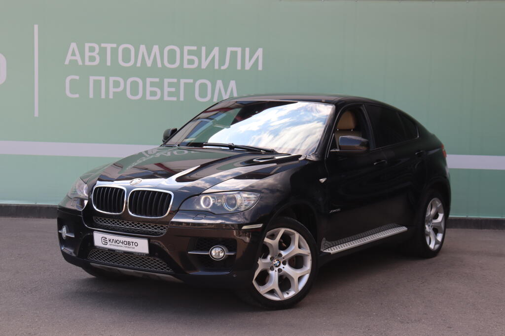 Черный BMW X6 2008 года с пробегом