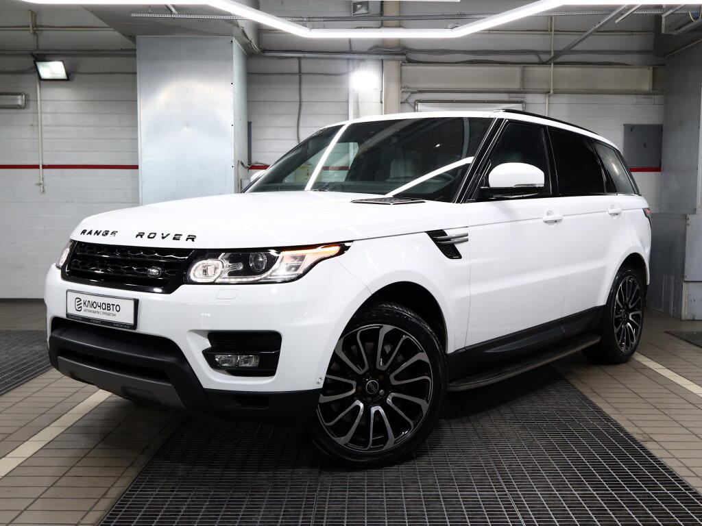 Белый Land Rover Range Rover Sport 2014 года с пробегом